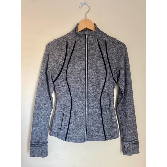 Lululemon Define Jacket Heathered Black - Picture 1 of 4